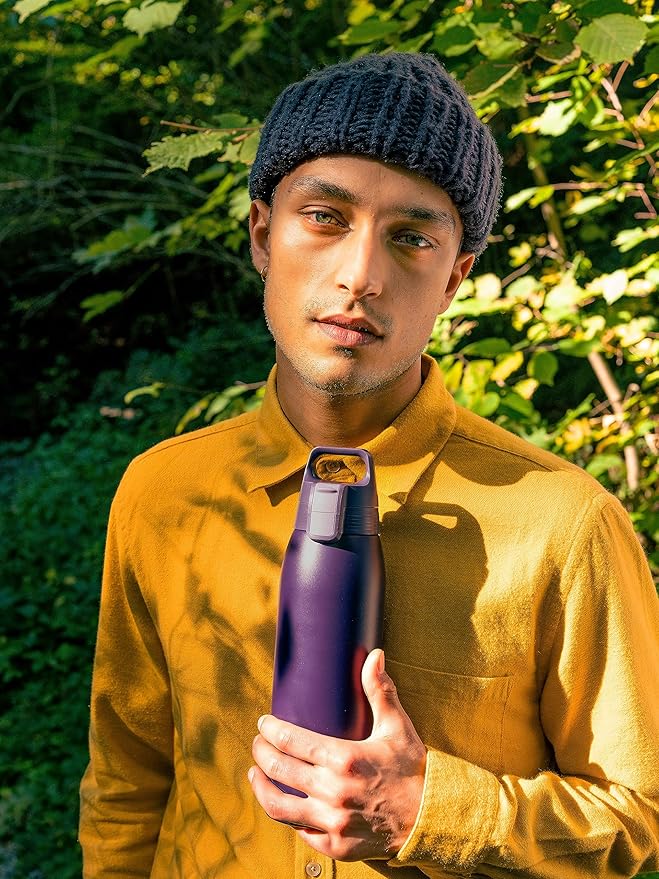 SIGG - Shield Therm- Stainless Steel Insulated Water Bottle - Carbonated Drinks, Leakproof, BPA Free, Recycled, 25, 34Oz