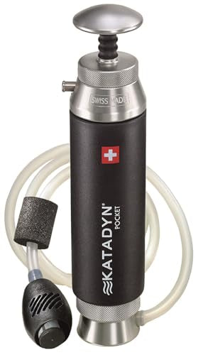Pocket Ceramic Hand Pump Water Filter for Emergency & Survival