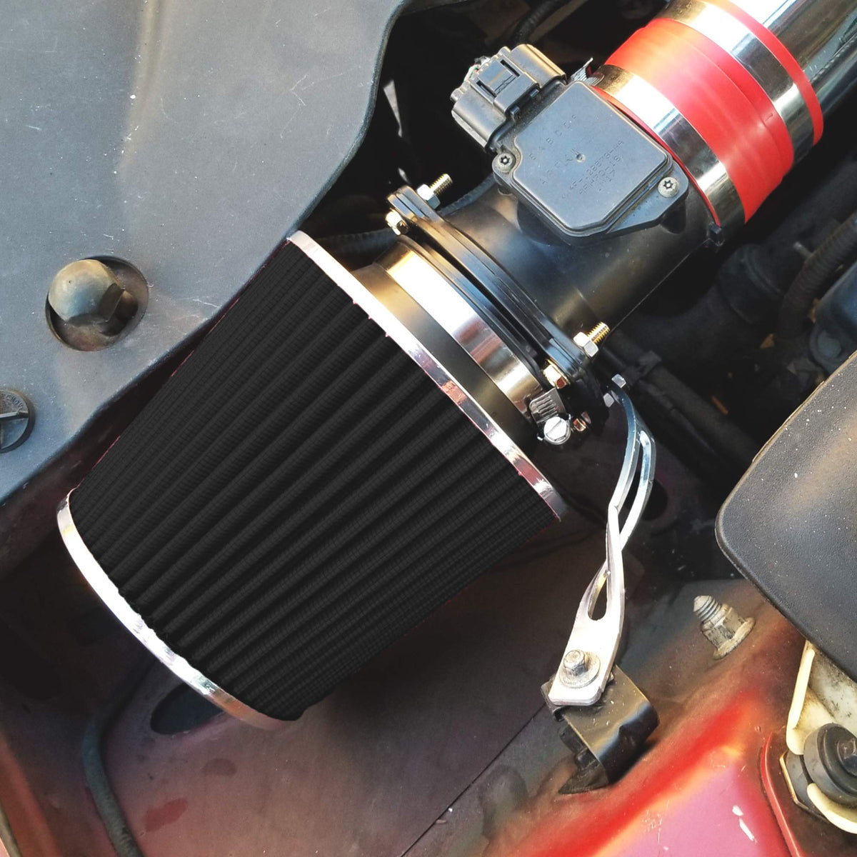 Aftermarket Auto Air Filter (Black / 4)