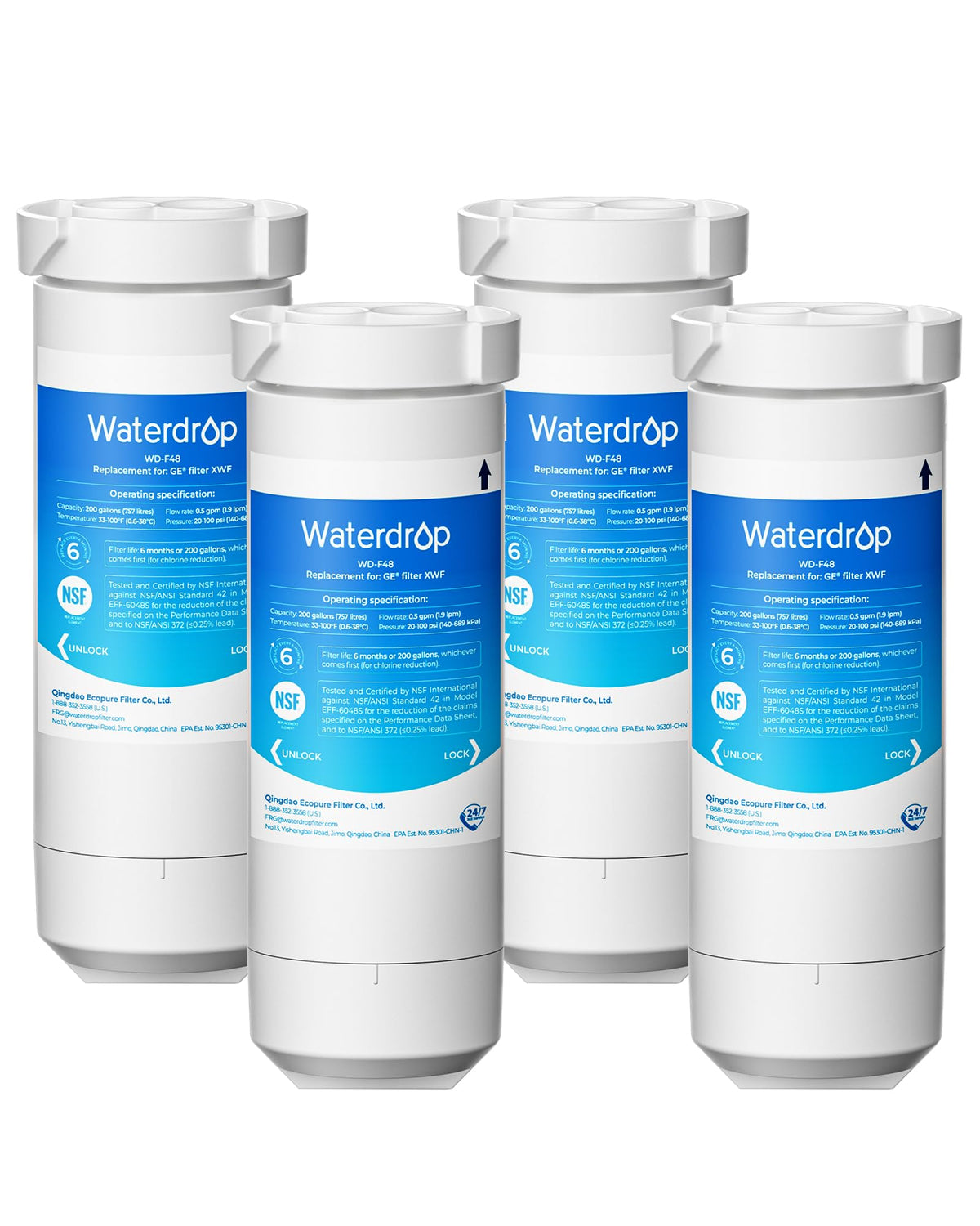 XWF Water Filter Replacement for GE® WR17X30702