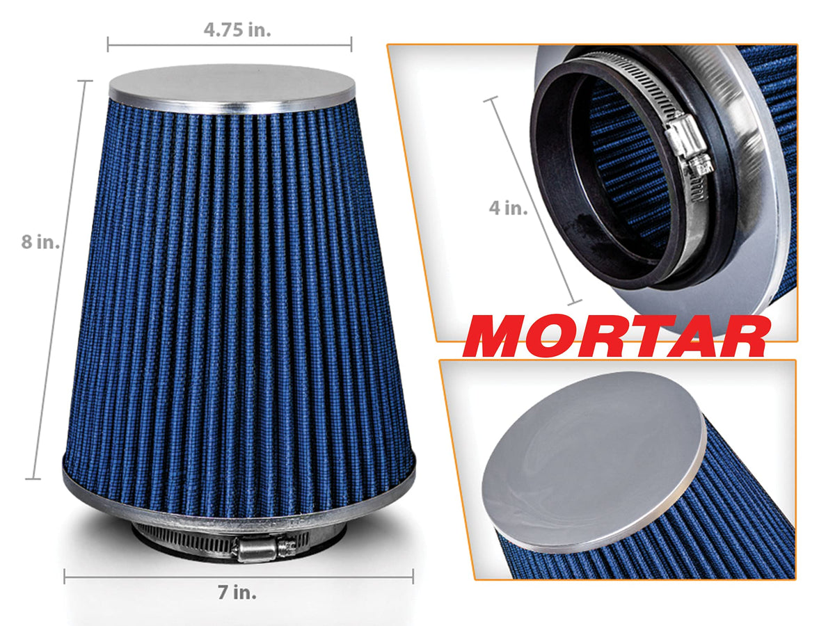 Aftermarket Auto Air Filter (Blue / 4)