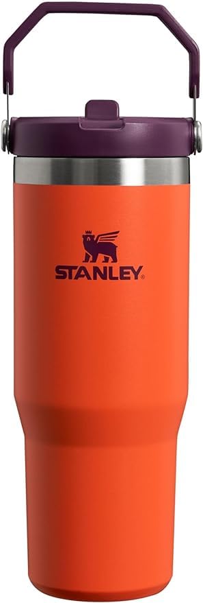 The IceFlow™ Flip Straw Tumbler (Tigerlily Plum / 20 Ounces)