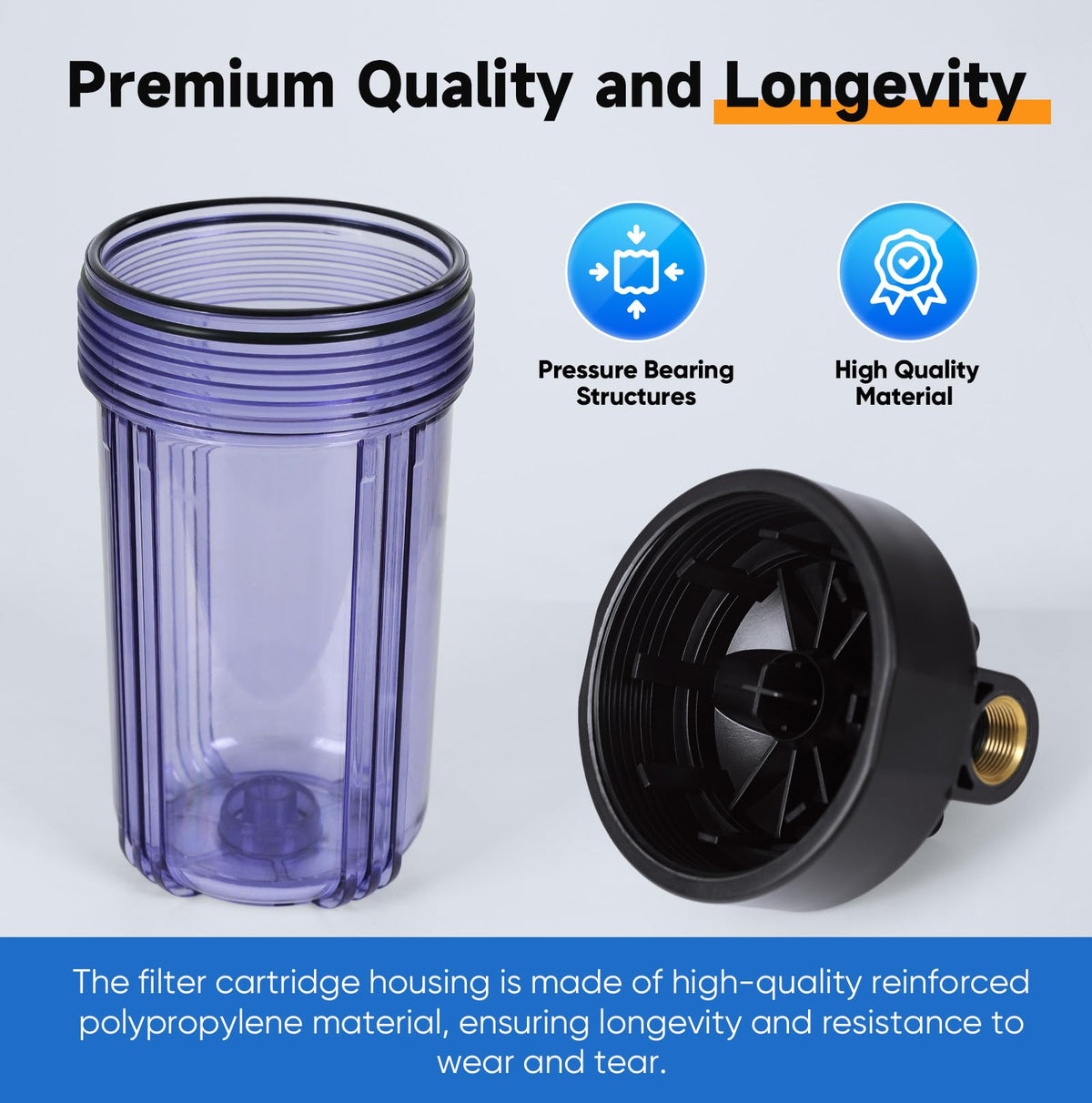 2 Stage Whole House Water Filter