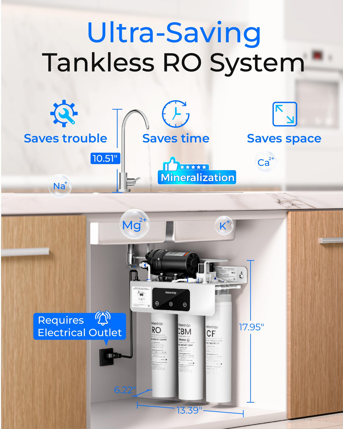 T3 M Remineralization Reverse Osmosis Water Filter