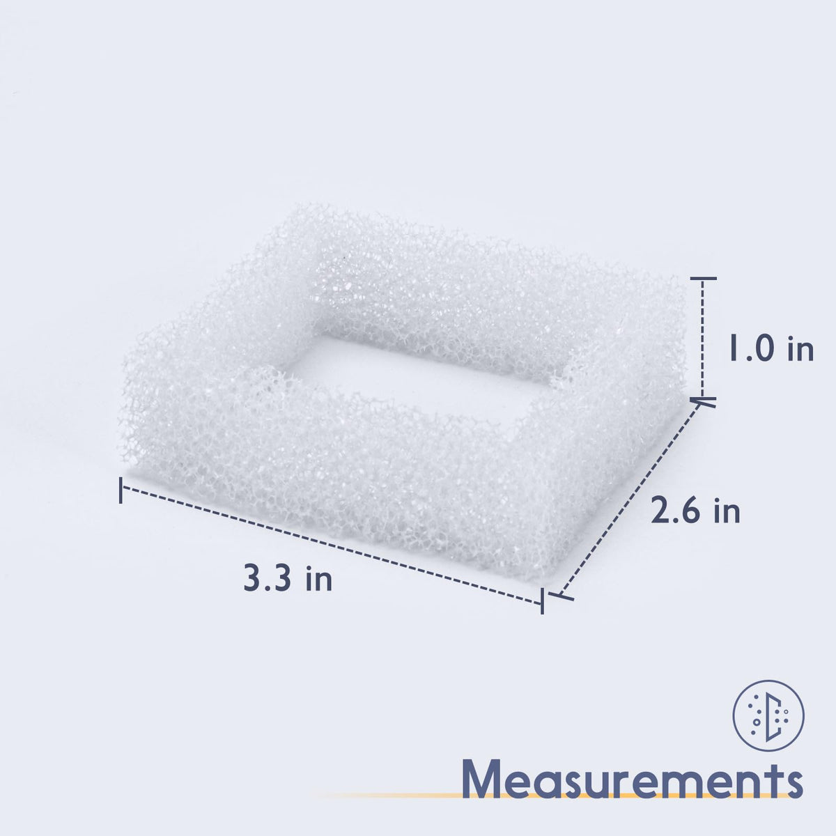 8 Pack Replacement Sponge Foam Filters