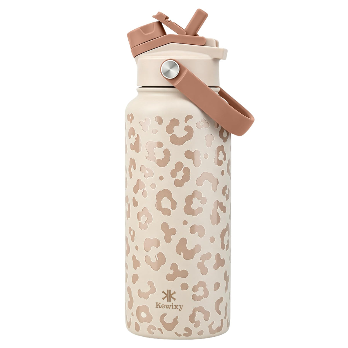 32 oz Leopard Water Bottle (Mousse Leopard / 32 Ounces)