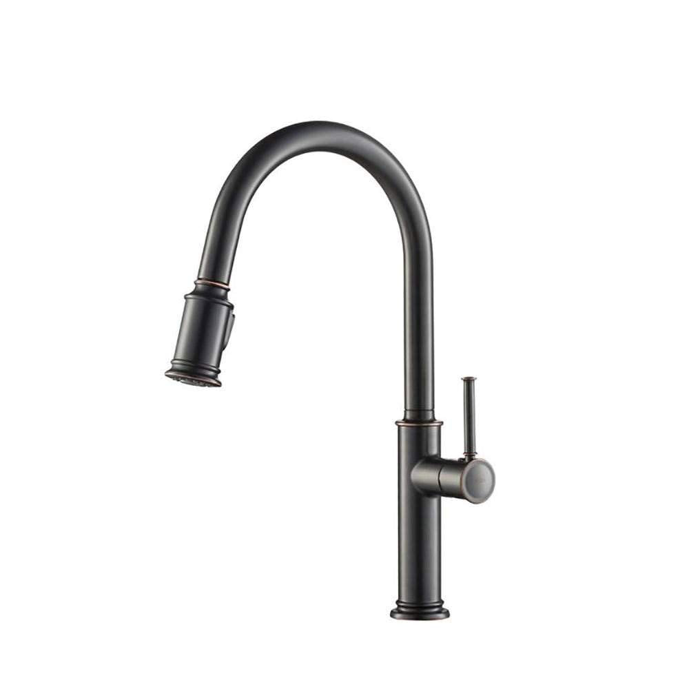 Sellette Single Handle Pull (Oil Rubbed Bronze / Modern Style)