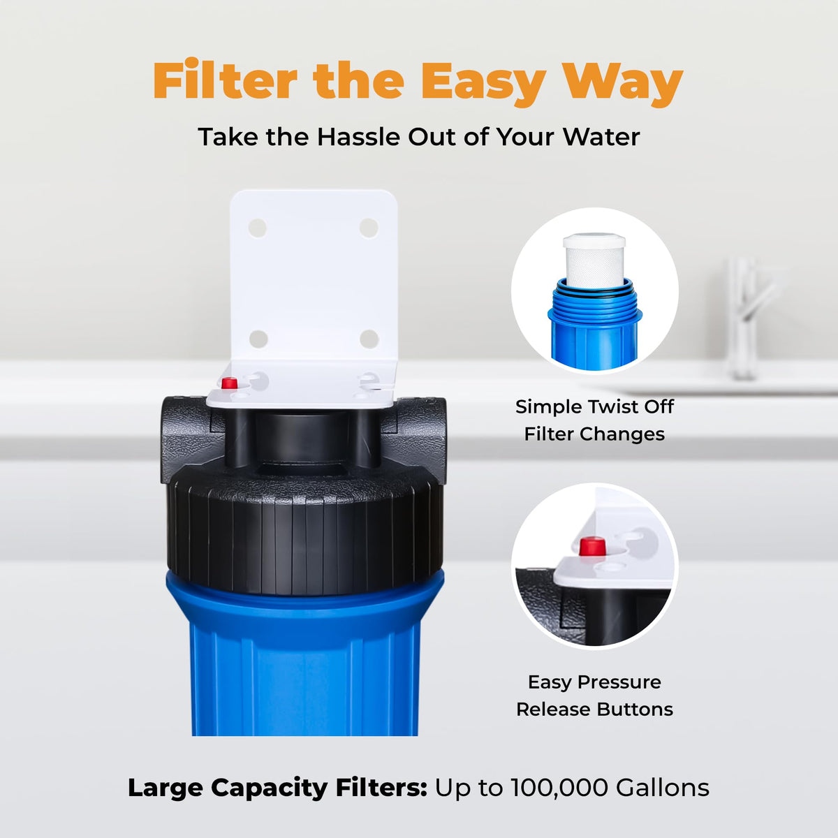 s Whole House Water Filtration System (Carbon)