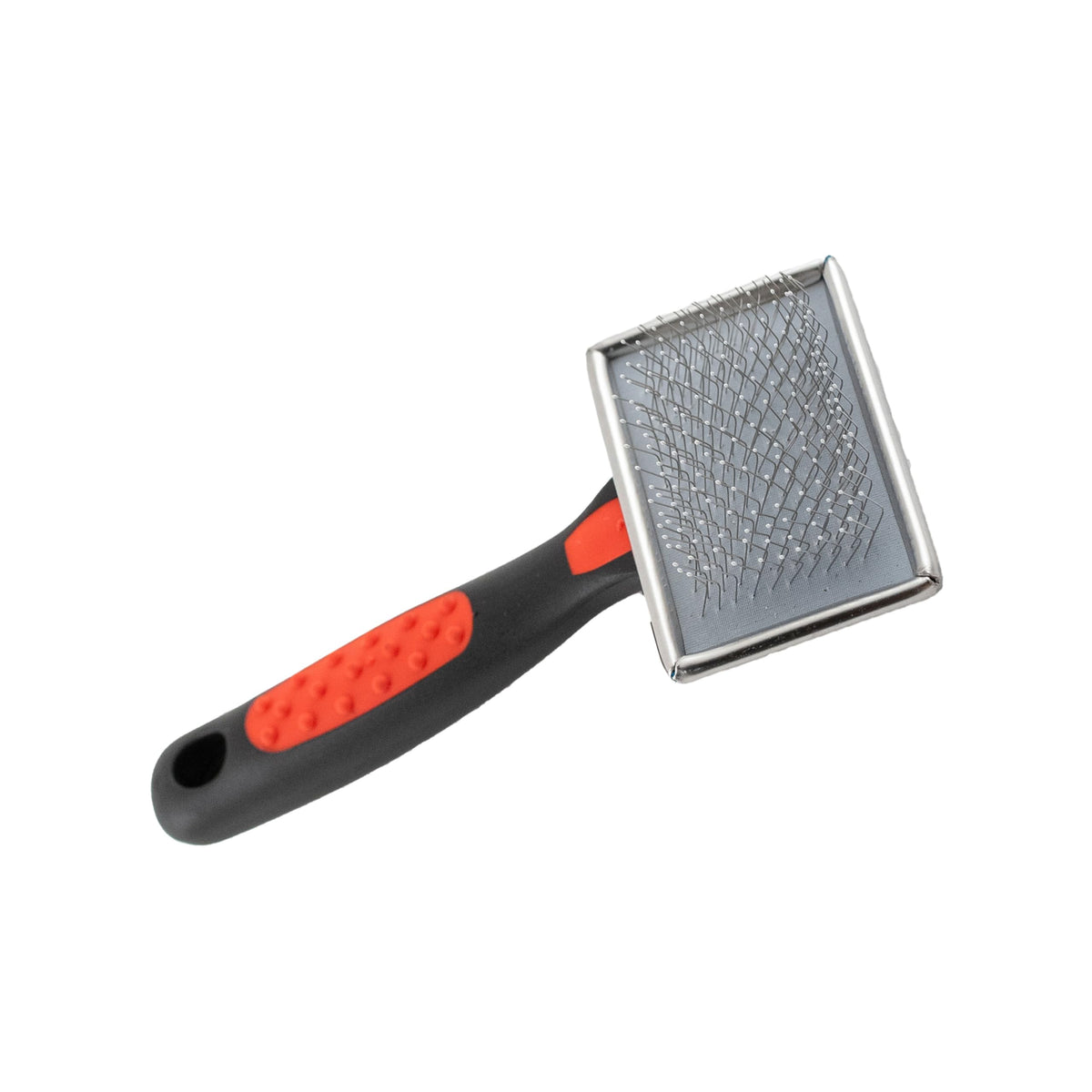 Paw Brothers Soft Flat Slicker Brush with Coated Pin Tips (Mini/Small)