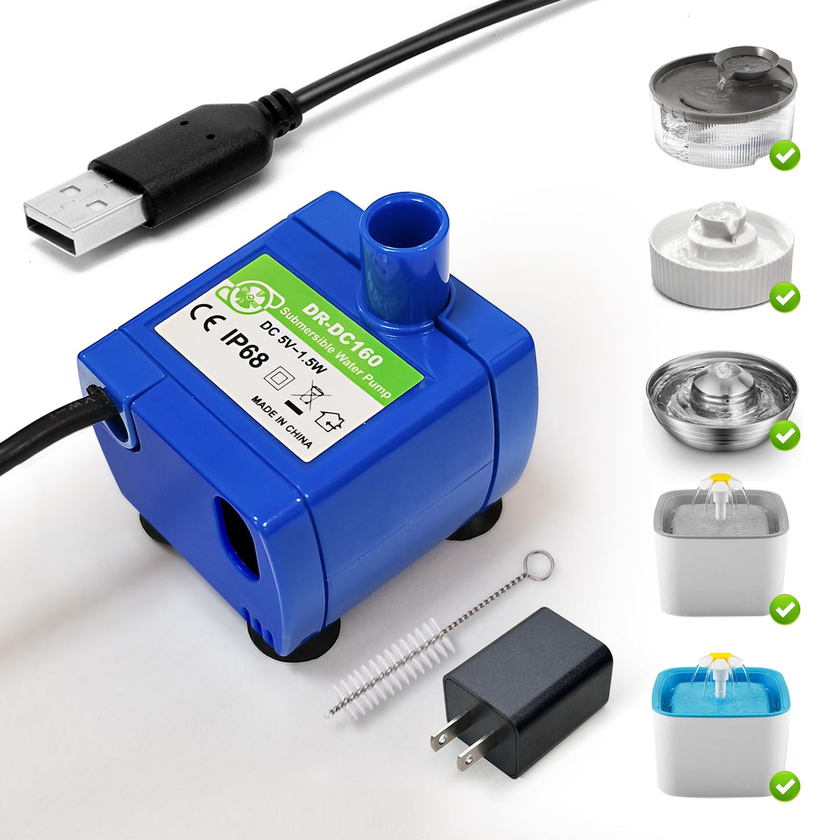 Cat Water Fountain Pump