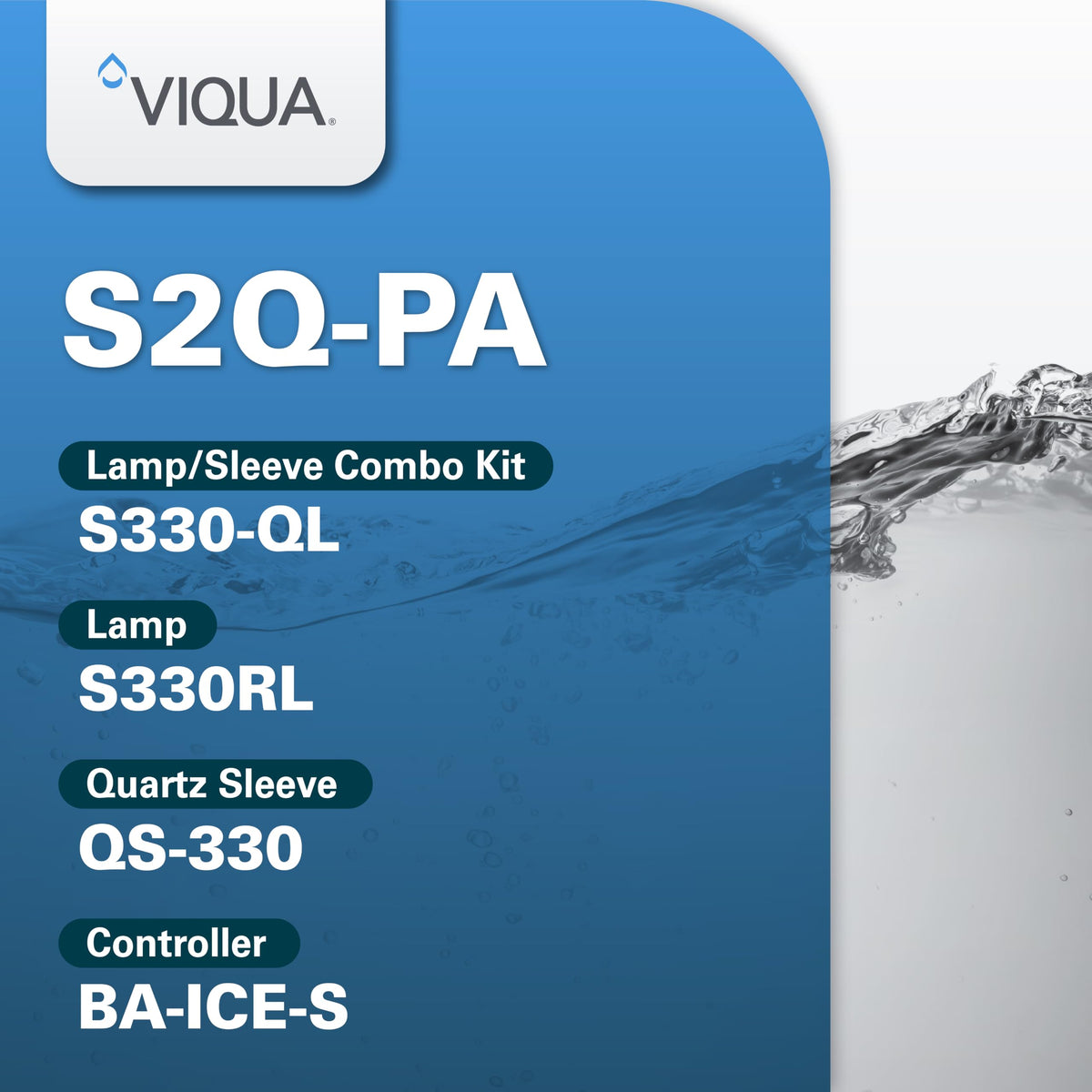 S2Q PA Home Stainless Steel Ultraviolet Water System