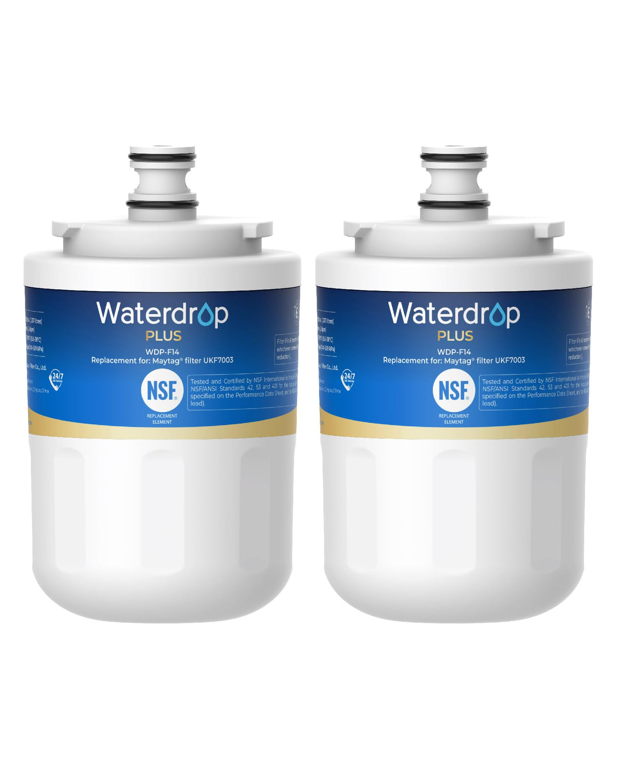 Plus UKF7003 NSF 401&53 Refrigerator Water Filter