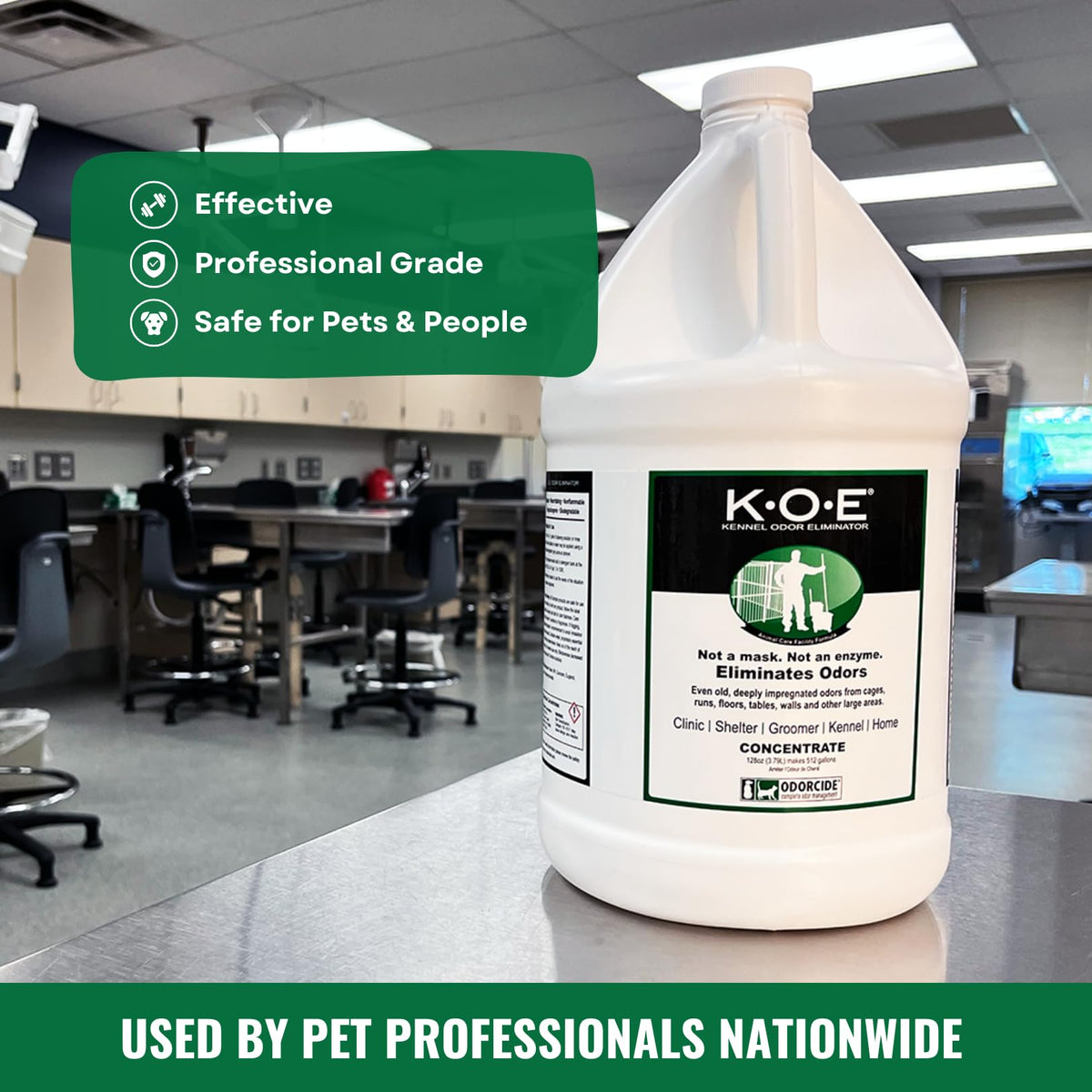 Thornell KOE Kennel Odor Eliminator Concentrate (128 Fl Oz)