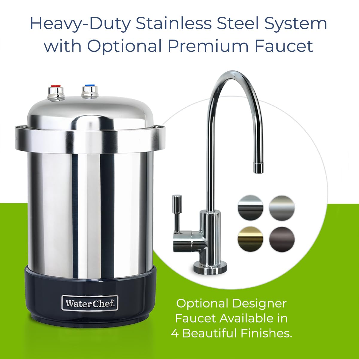 Premium Under (Chrome Designer Faucet)