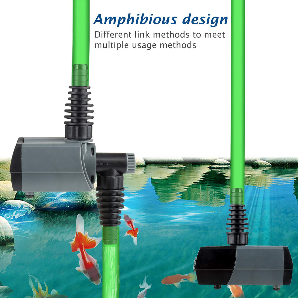 HSUP700F Versatile Submersible Pump (185 GPH)