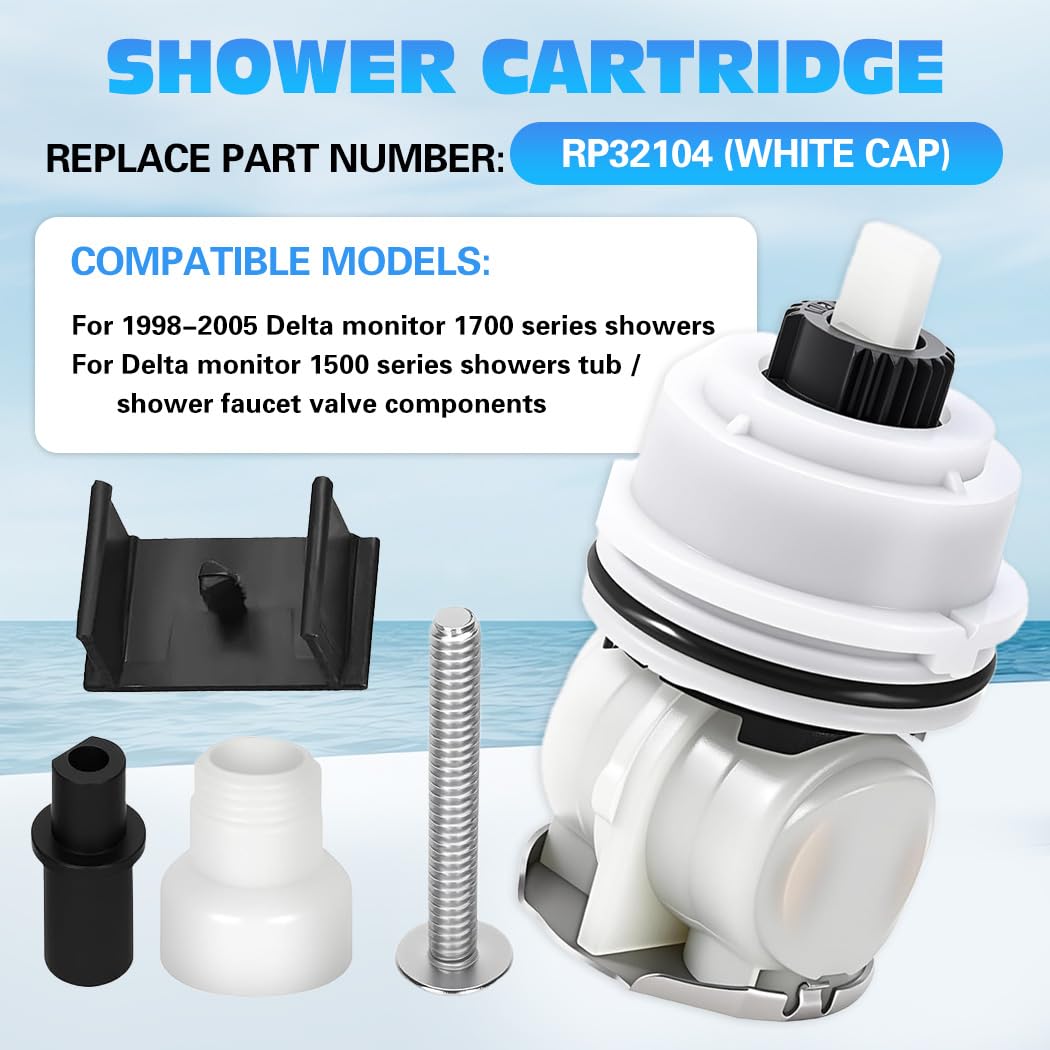 RP32104 Shower Cartridge Compatible with Delta Monitor 1700 Series
