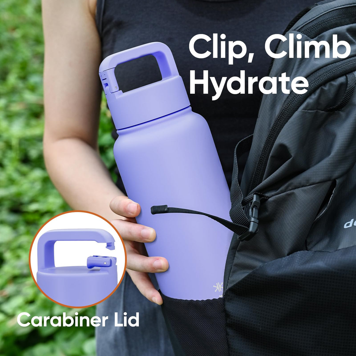 32 oz Insulated Water Bottle (Aurora Blue / 32 Ounces)