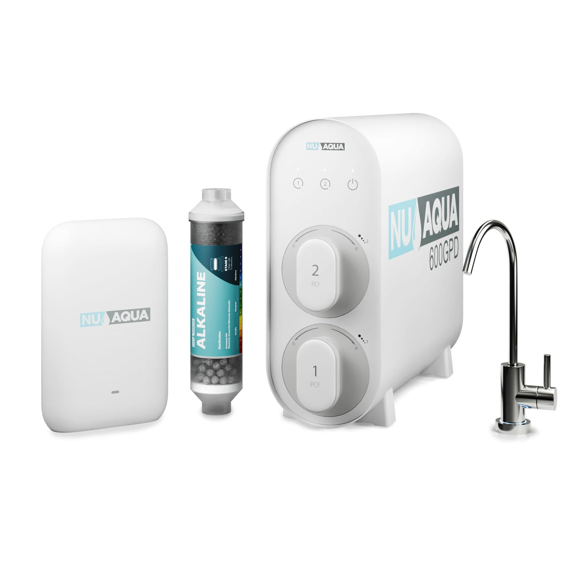 Tankless 5 Stage Alkaline + UV Reverse Osmosis System Under Sink