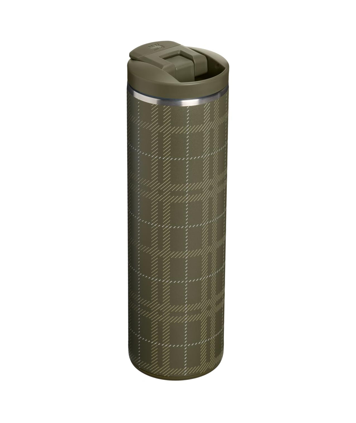 Transit Flip Top Mug (Peat Moss Plaid / 16 Ounces)