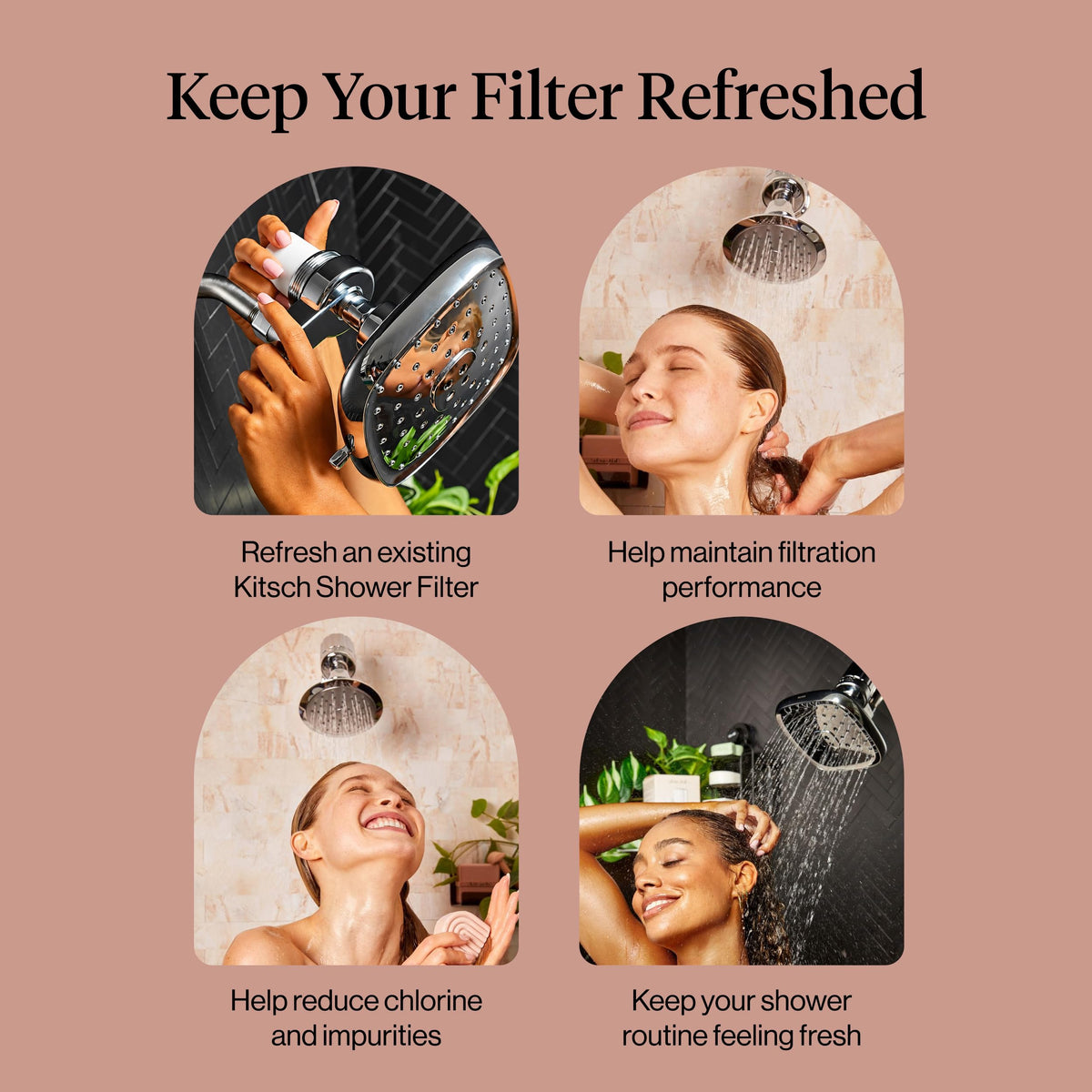 Shower Filter Replacement Cartridge (White / Shower Filter Replacement Cartridge)