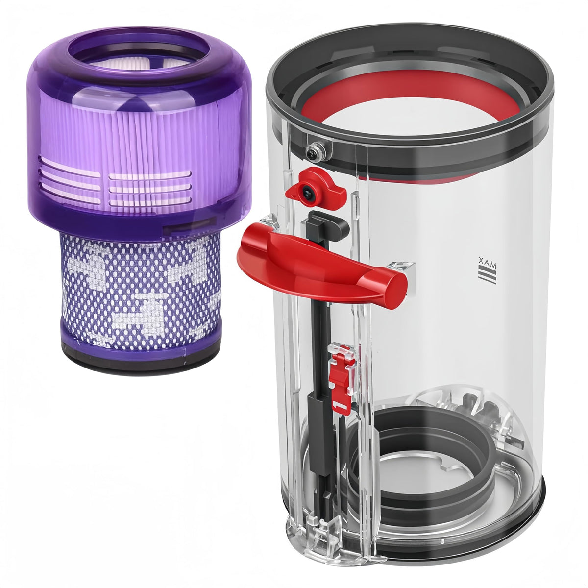 Canister Dust Bin and Filter Replacement Compatible With Dyson V11