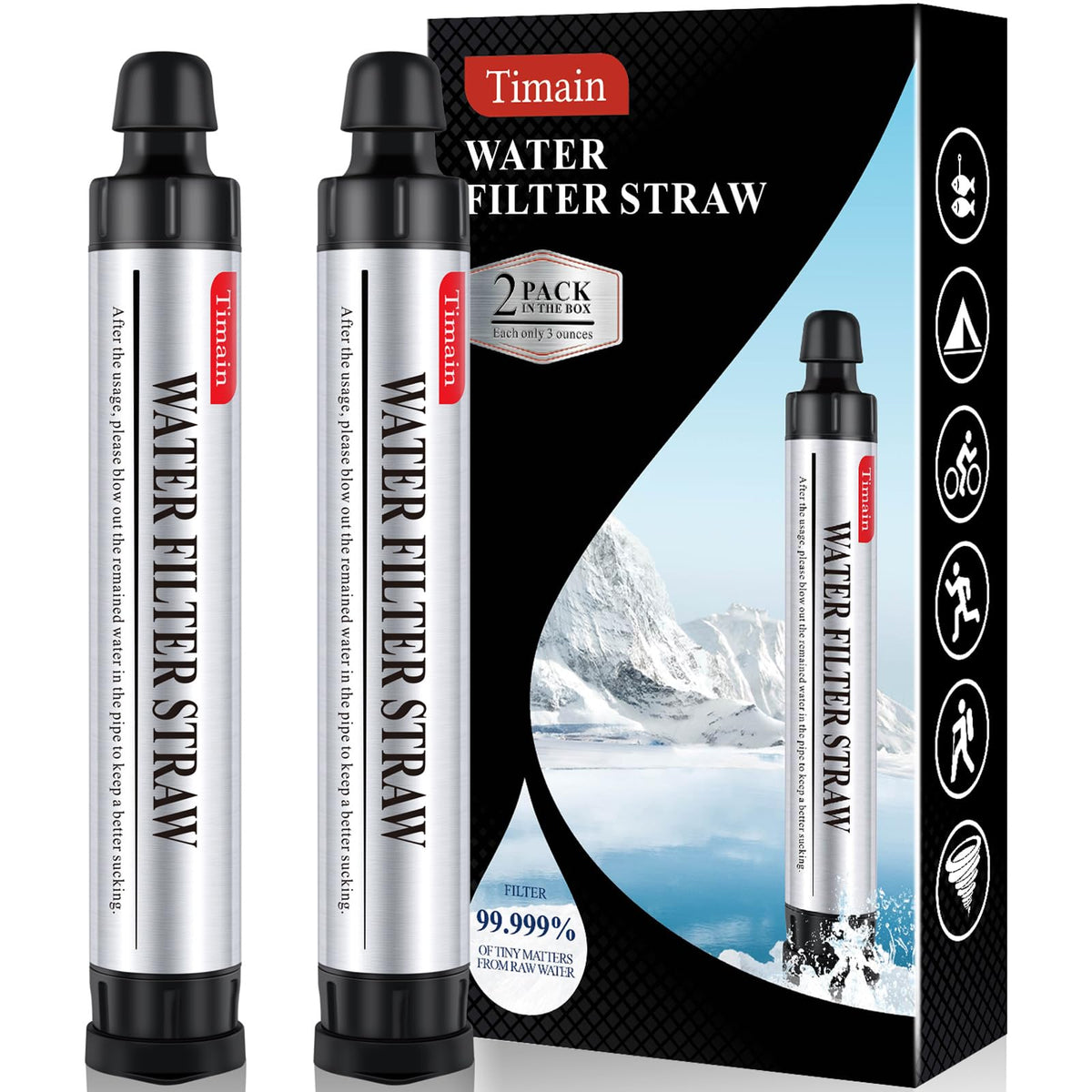 2 Pack 4 Stage Filtration