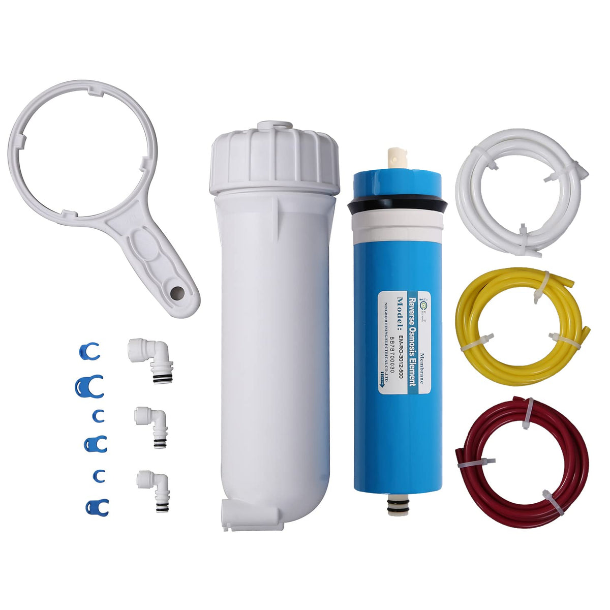 3012 500GPD Reverse Osmosis Membrane Housing Kit with 3 (500GPD kit)