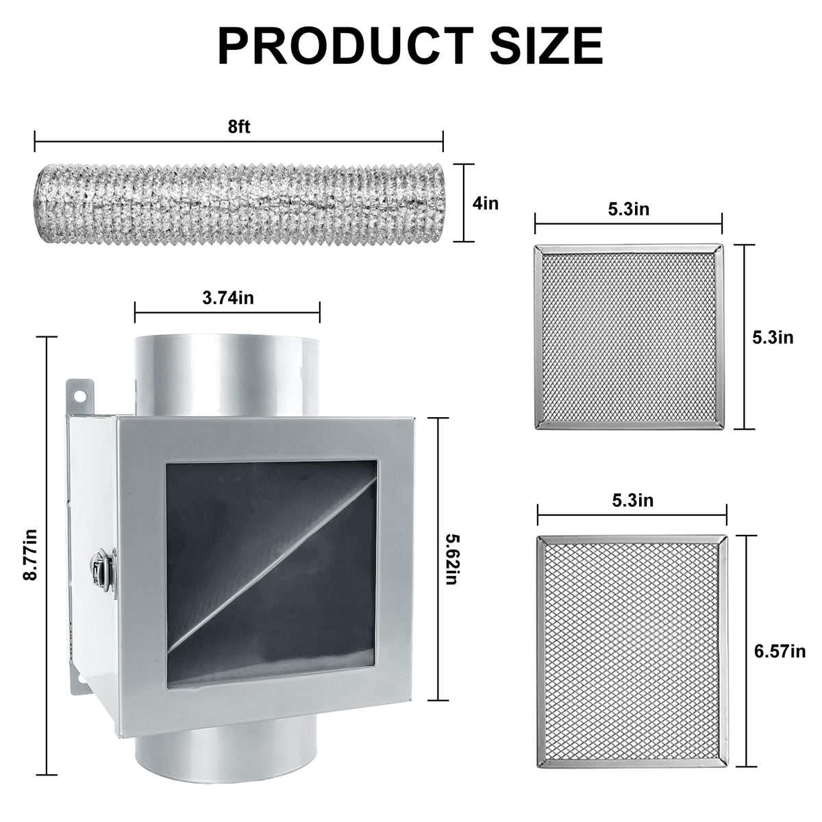 Dryer Duct Lint Trap