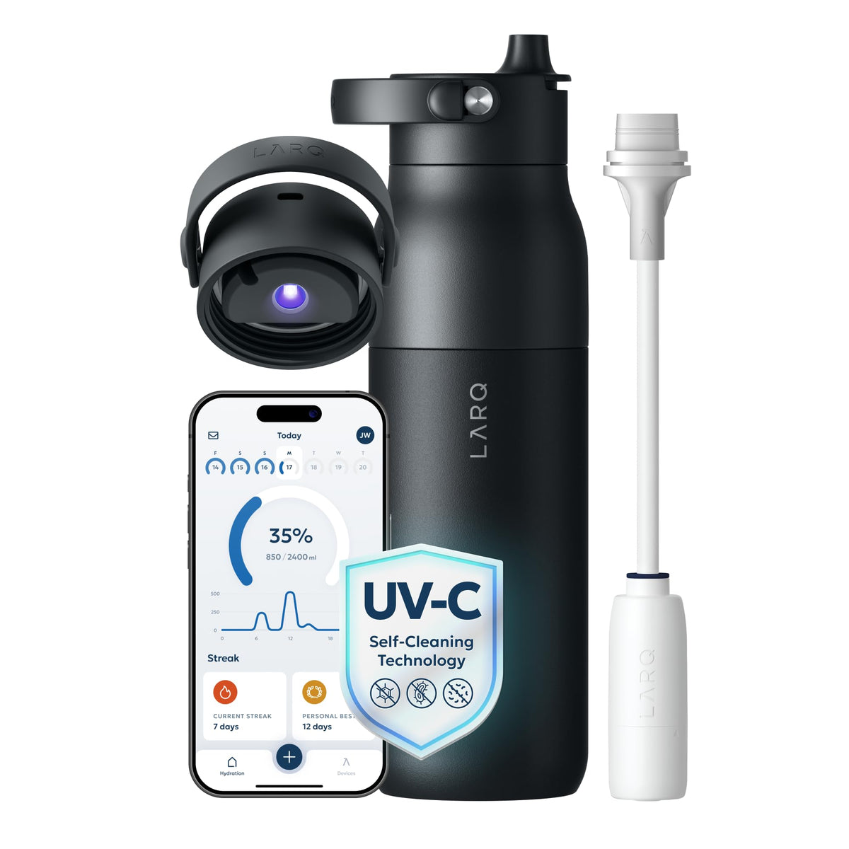 PureVis 2 Smart UV Self (Obsidian Black / 680 ml)
