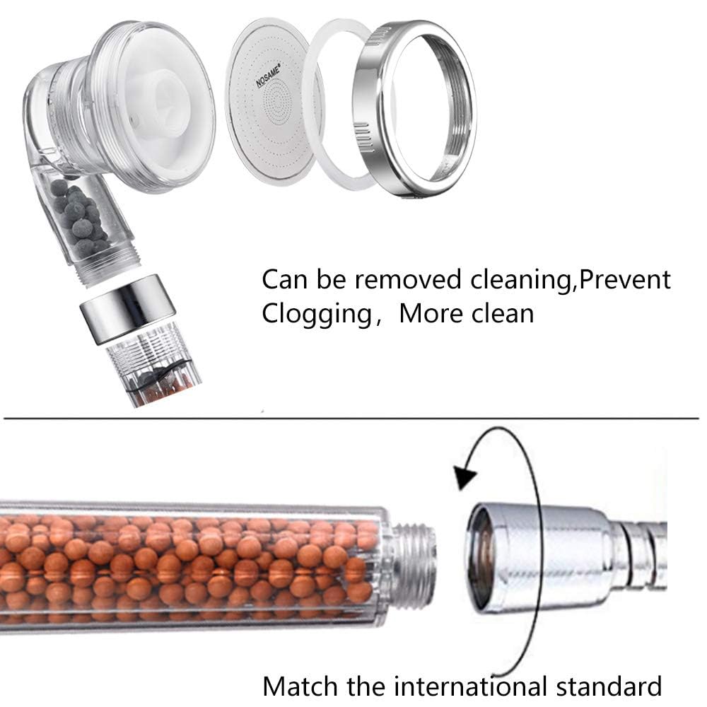 Handheld Shower Head (Clear)