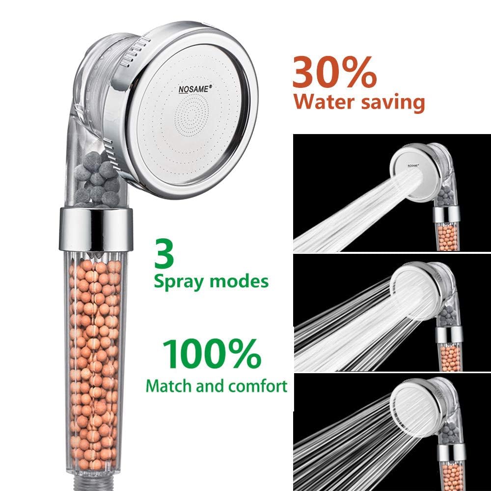 Handheld Shower Head (Clear)