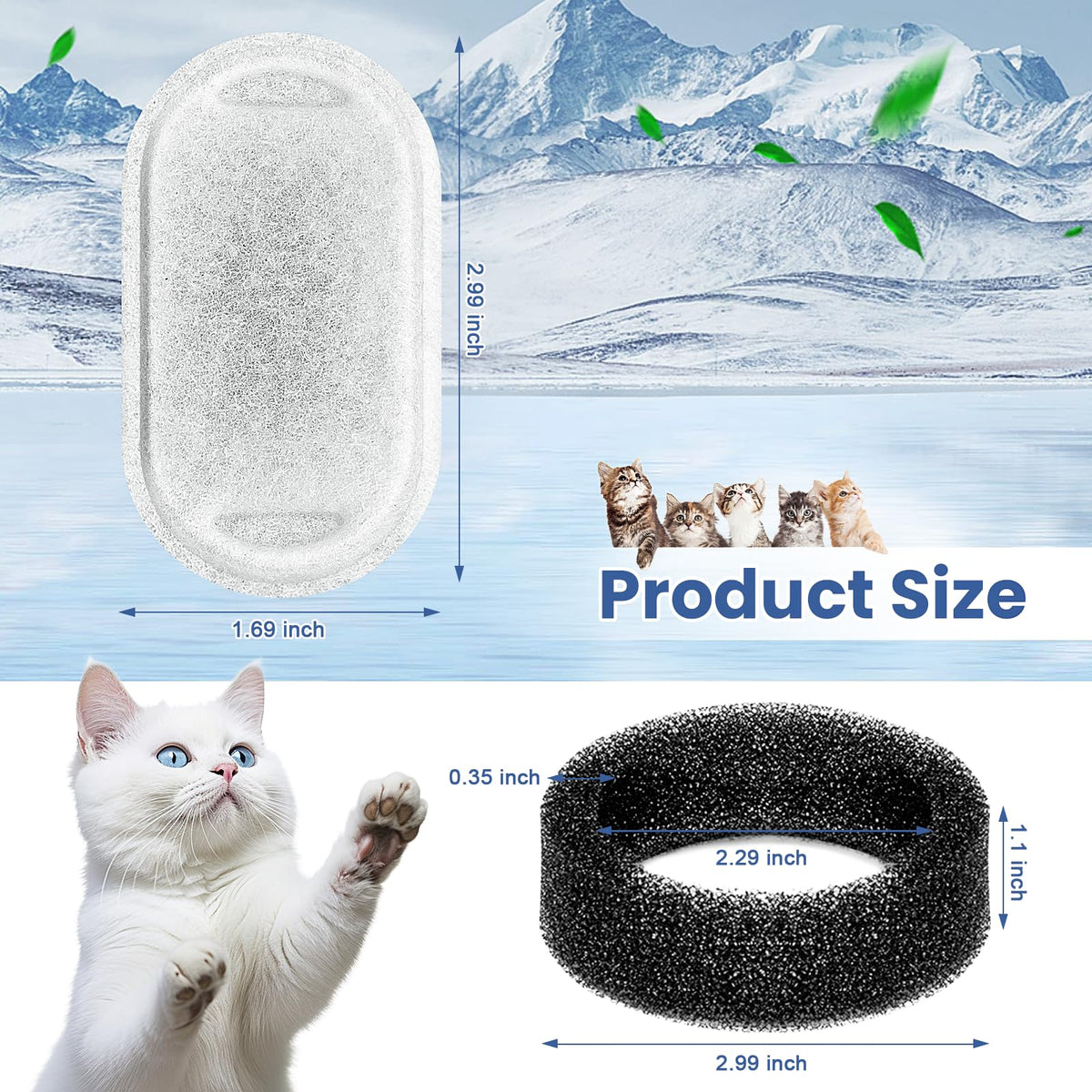 Cat Water Fountain Filter Replacement