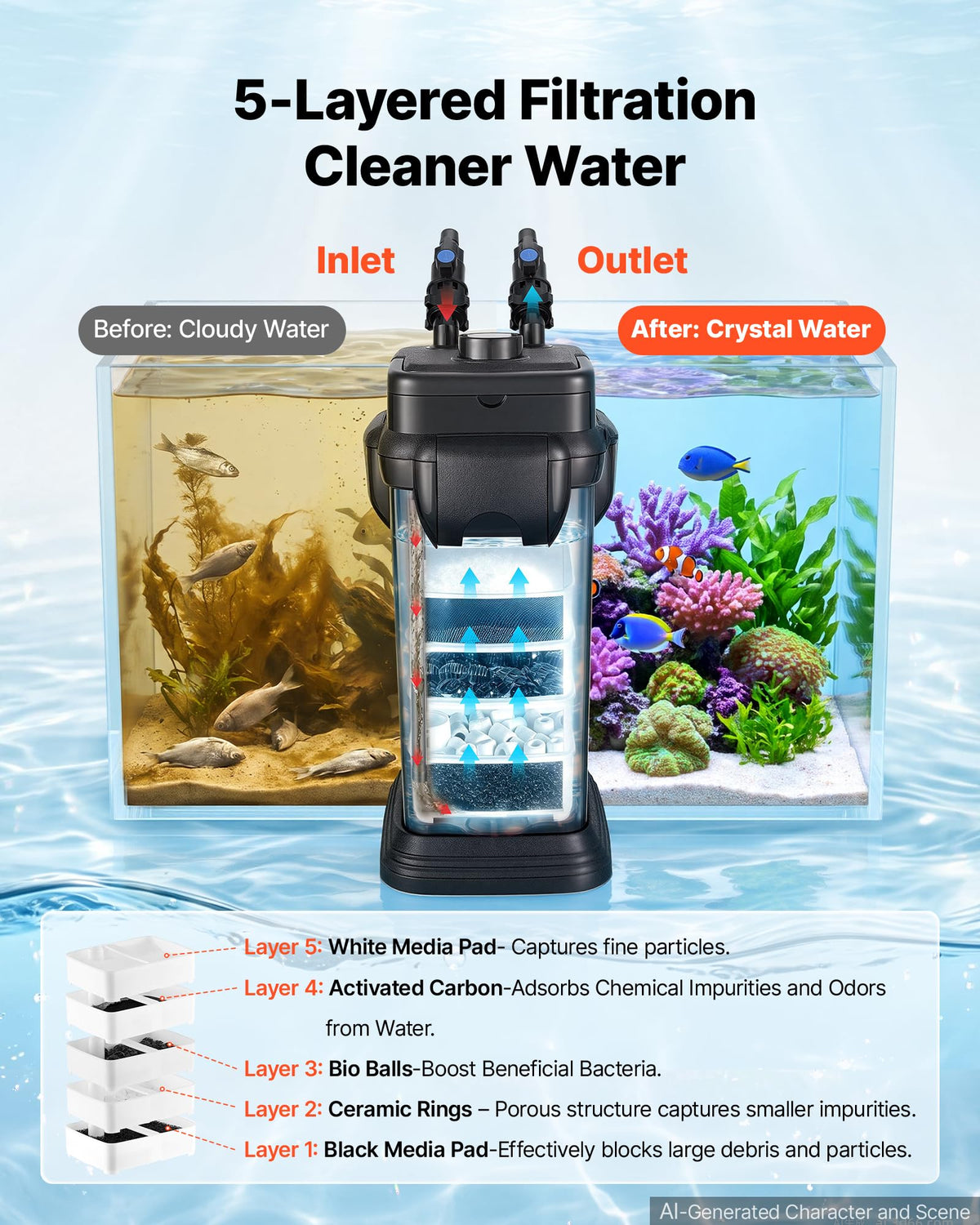 Canister Filter 793 GPH 5 (793GPH)