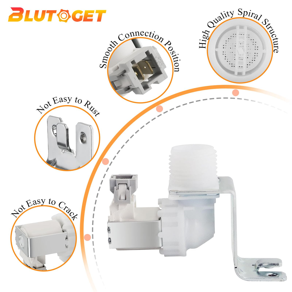 WD15X24213 WD15X22999 WD15X26140 Dishwasher Valve by Blutoget