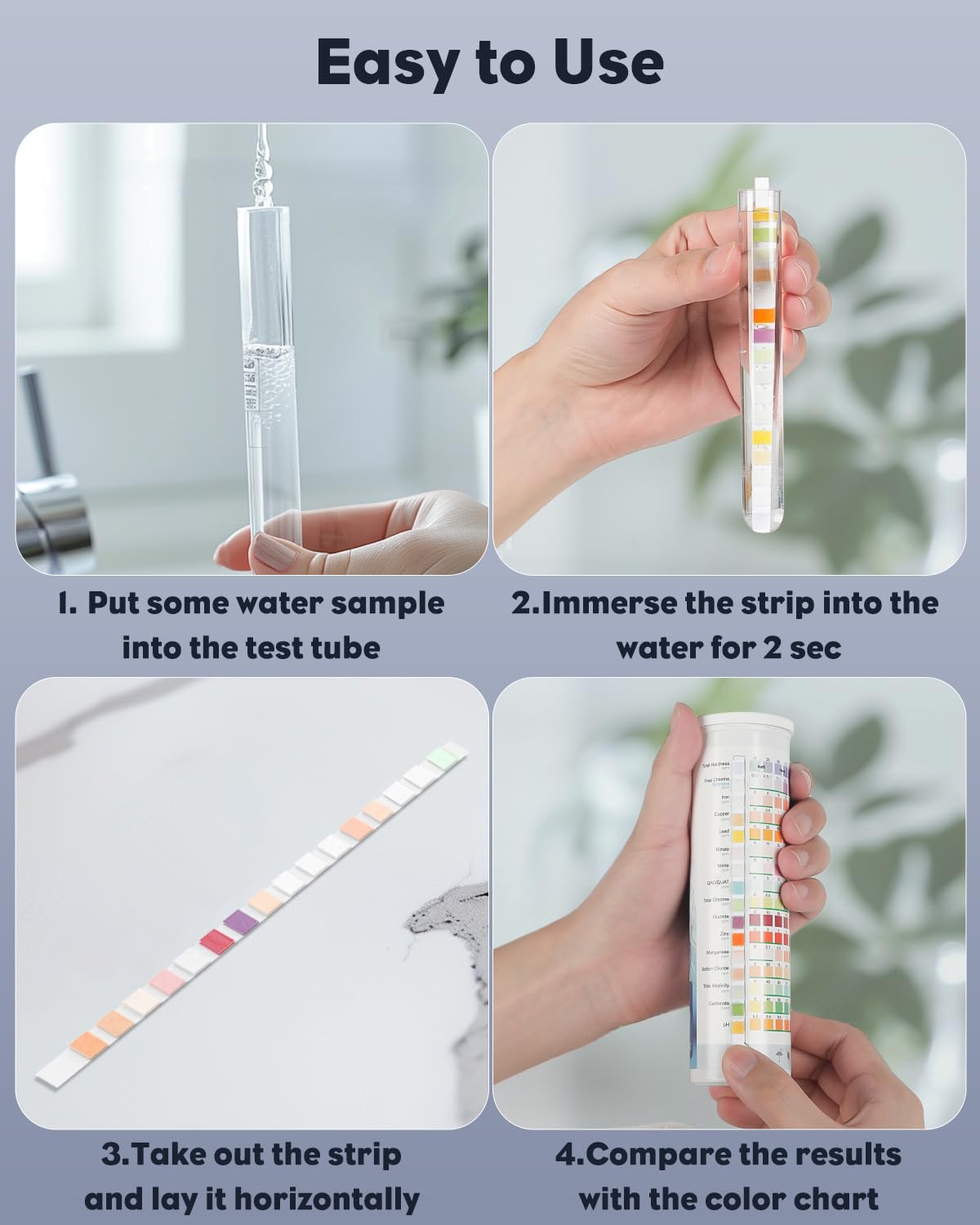 21 in 1 Drinking Water Test Kit (21 in 1 & 125 Strips)