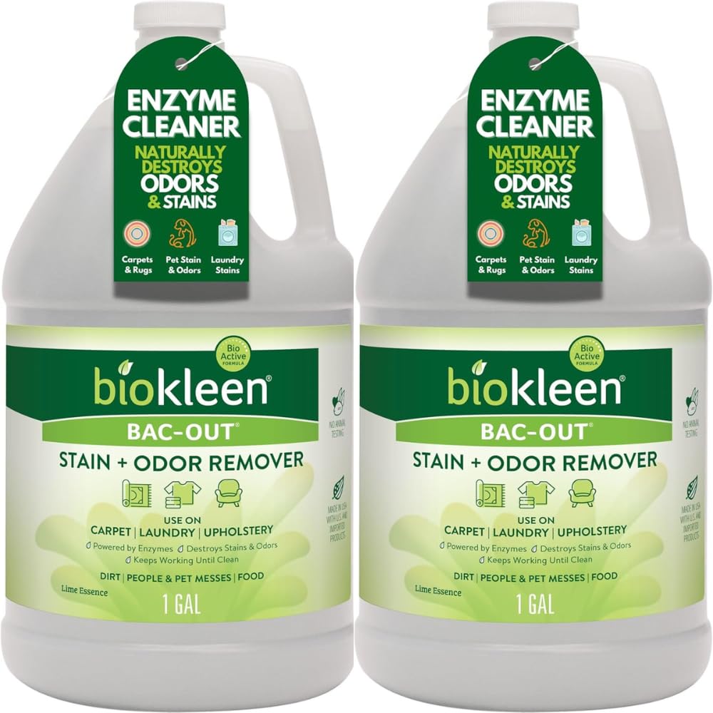Bac Out Carpet Stain Remover Enzymatic ((256 Fl Oz))