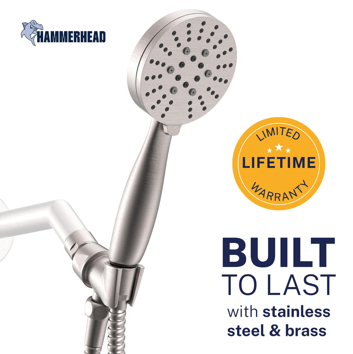 HammerHead Metal 3 (Brushed Nickel / 1.75 GPM California)