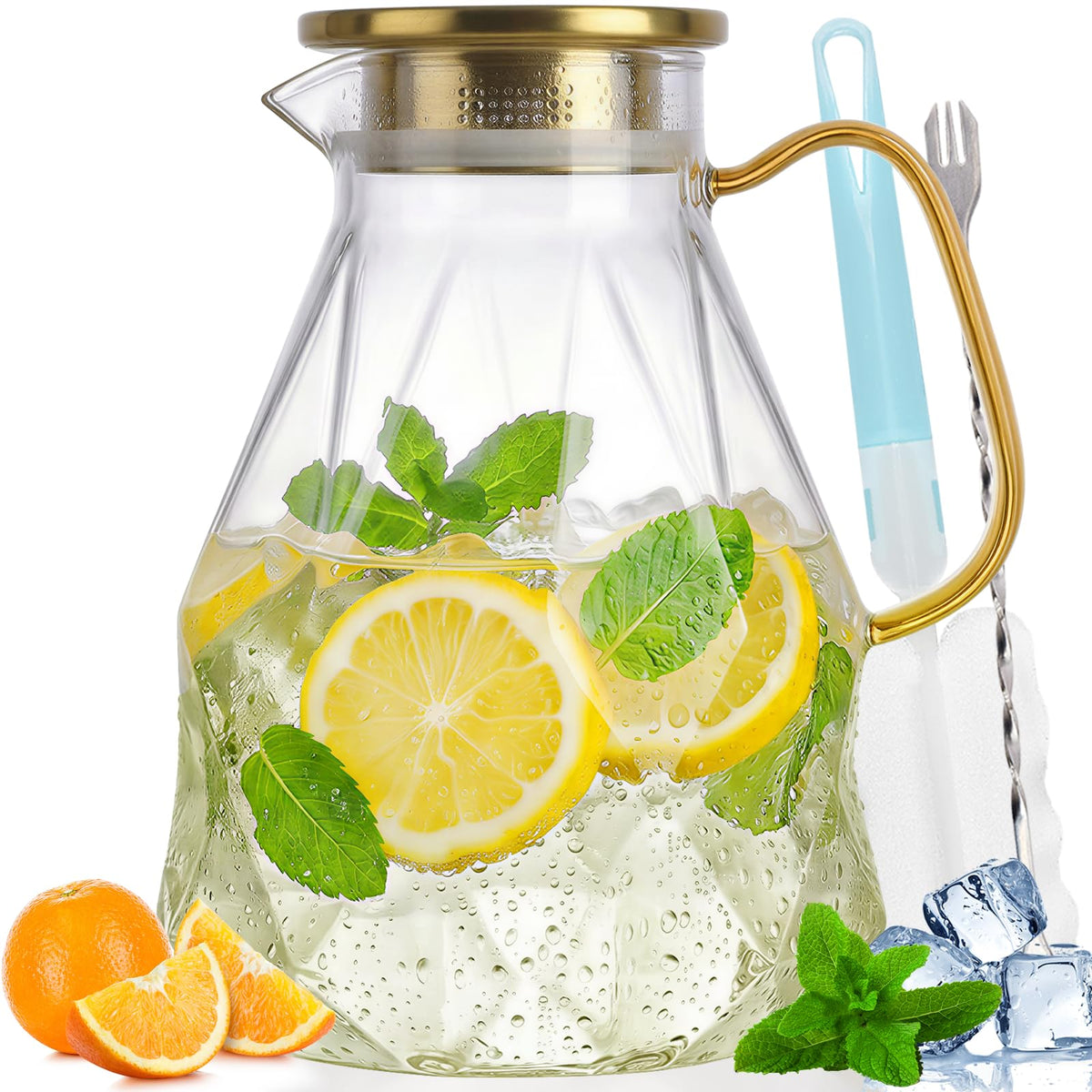 Glass Pitcher (74.7 ounces)