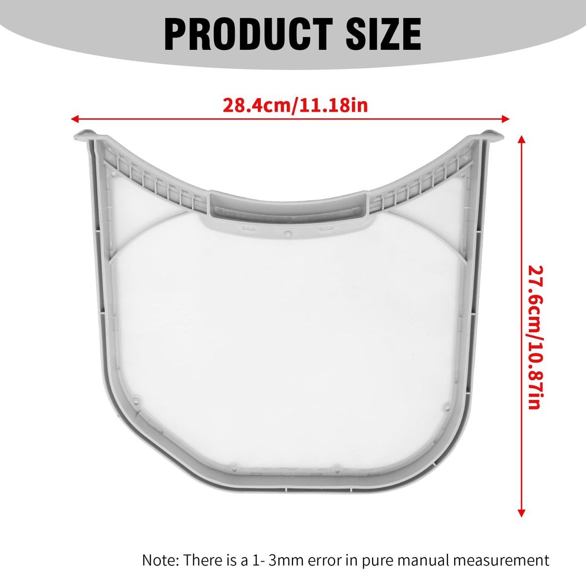2Pcs Dryer Lint Filter ADQ56656401 Replacement for LG