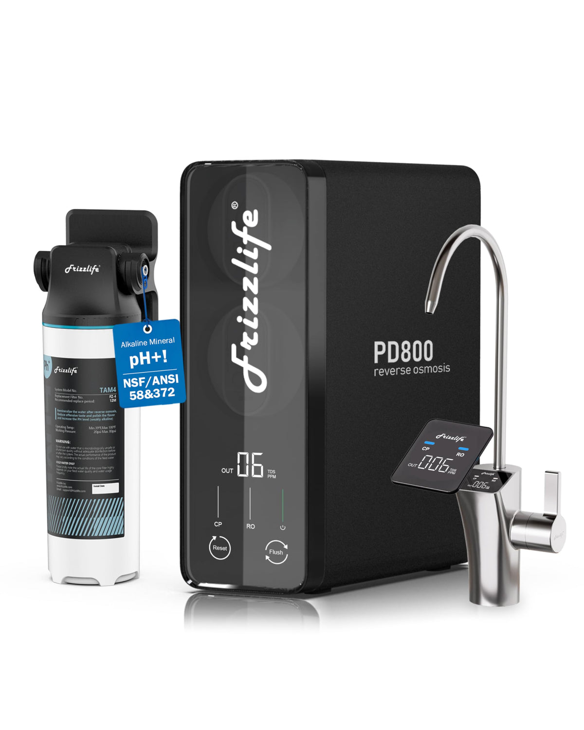 800GPD Reverse Osmosis Water Filter
