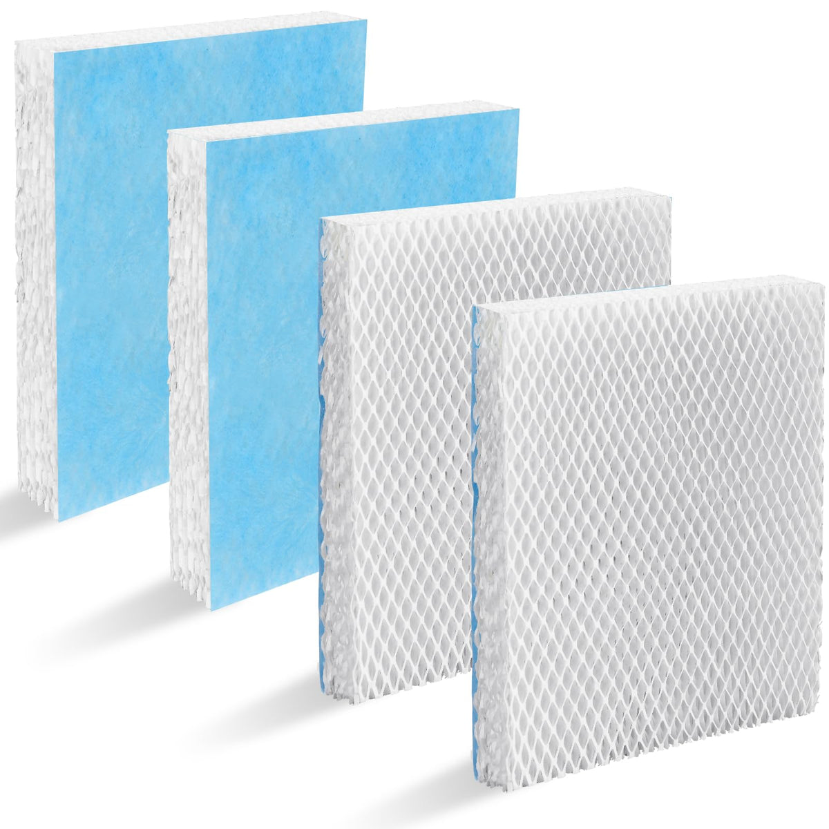 4 Pack HFT600 Humidifier Filters T Compatible with Honeywell (4 Pack-Blue)