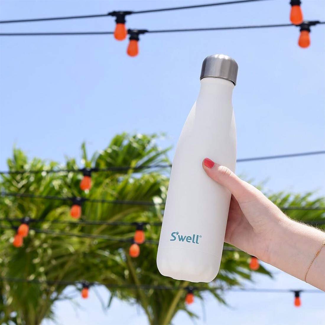 Stainless Steel Water Bottle (Moonstone / 17 Ounces)