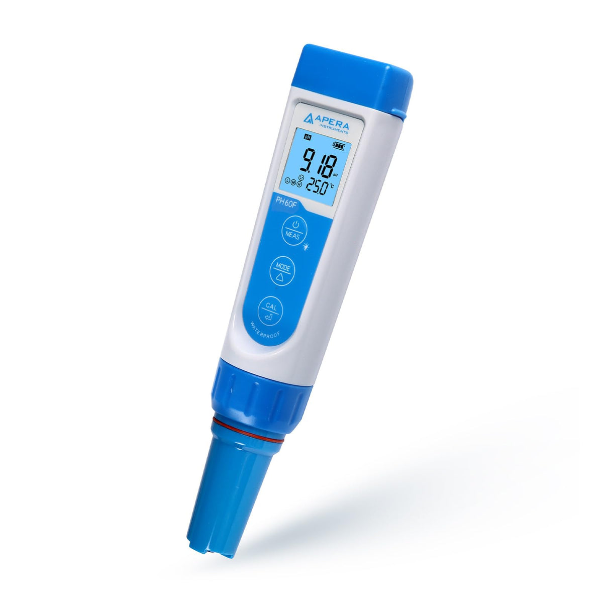 LLC AI312 Apera Instruments Premium Series PH60F Flat pH Pocket Tester Kit for Surface pH Test e.g. Skin (For Flat Surface Test)