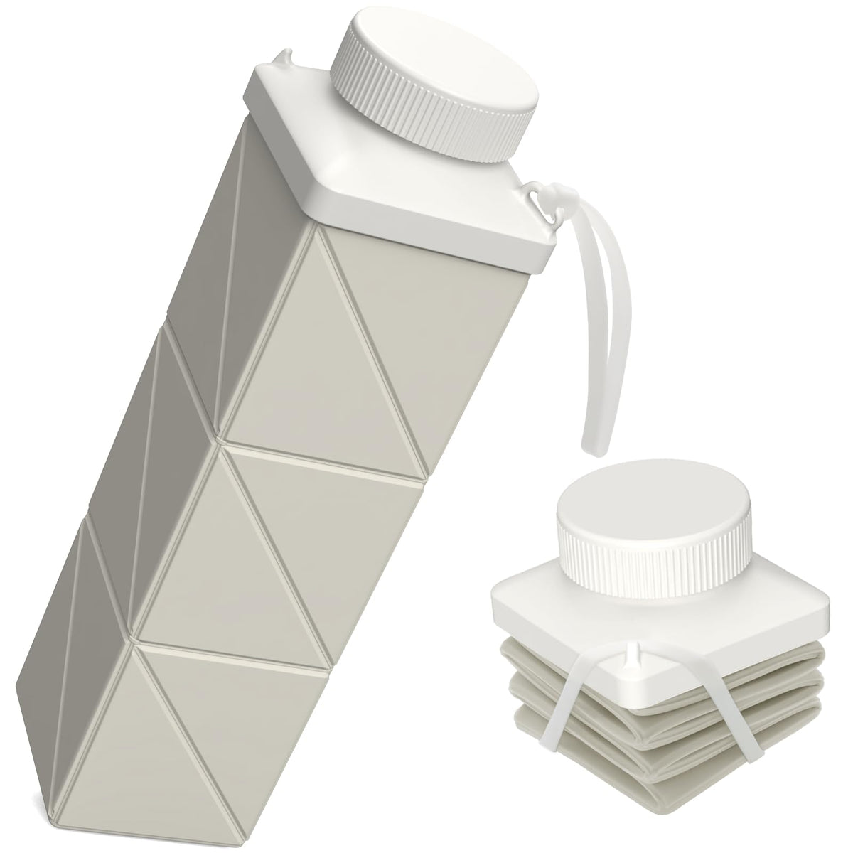 Collapsible Water Bottles (Type4 Gray)