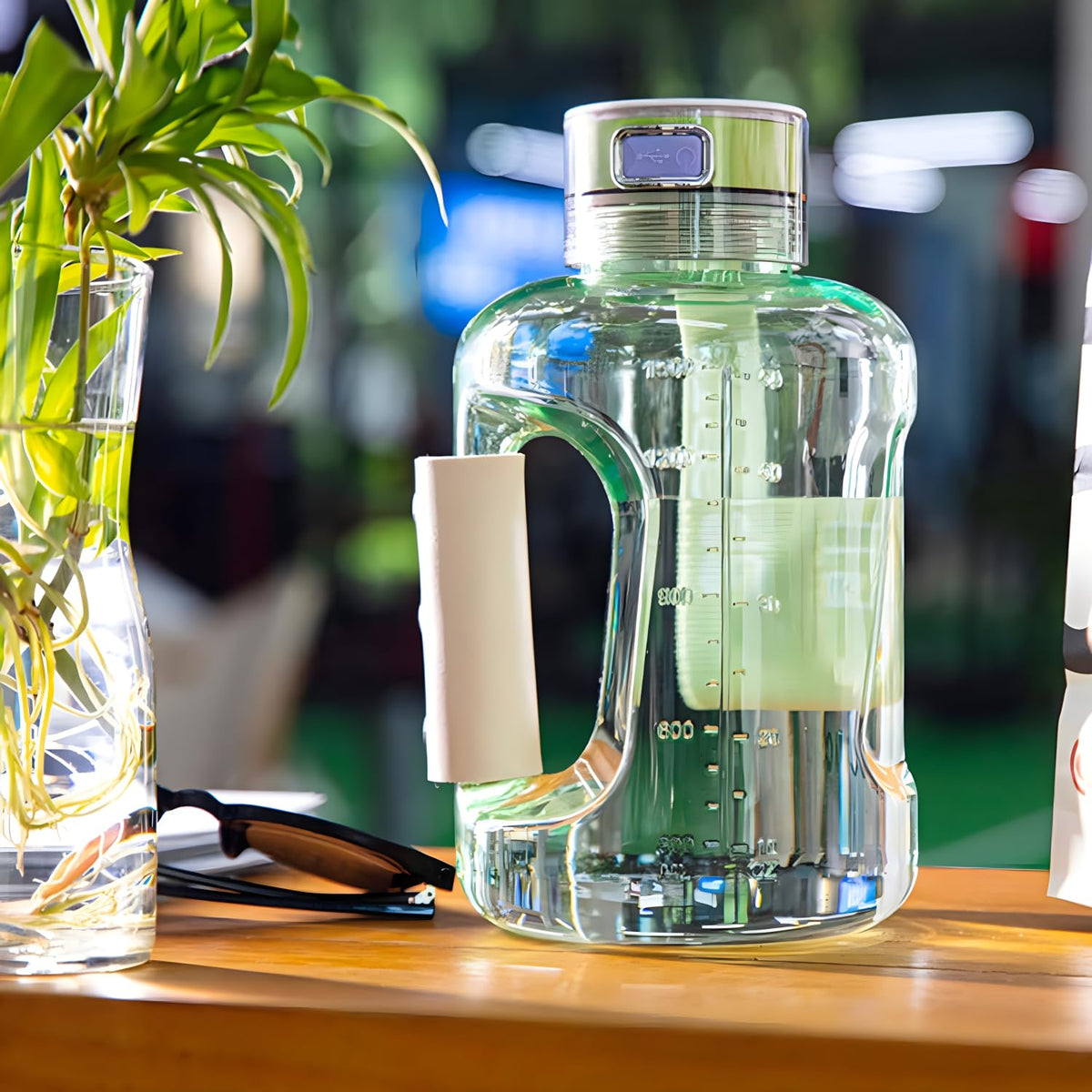 Hydrogen Water Bottle Generator 1.5L High (Green)