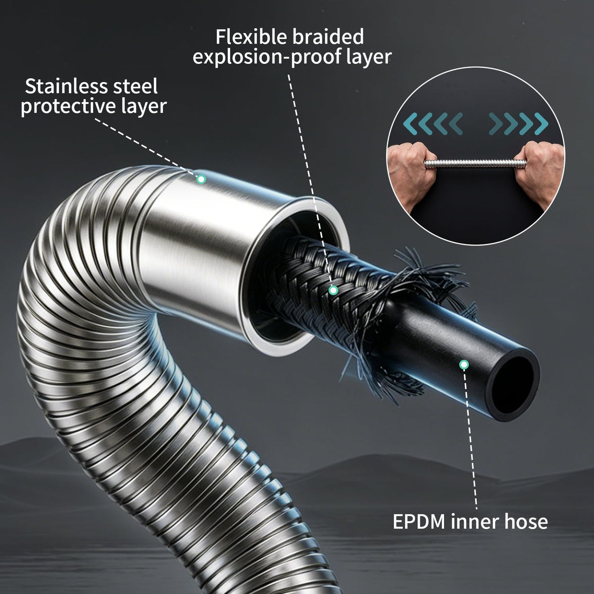 High Pressure Filtered Handheld Shower Head 9 Spray（4 filters） (2.5 Gallon Per Minute+4 Filters / Brushed Nickel)