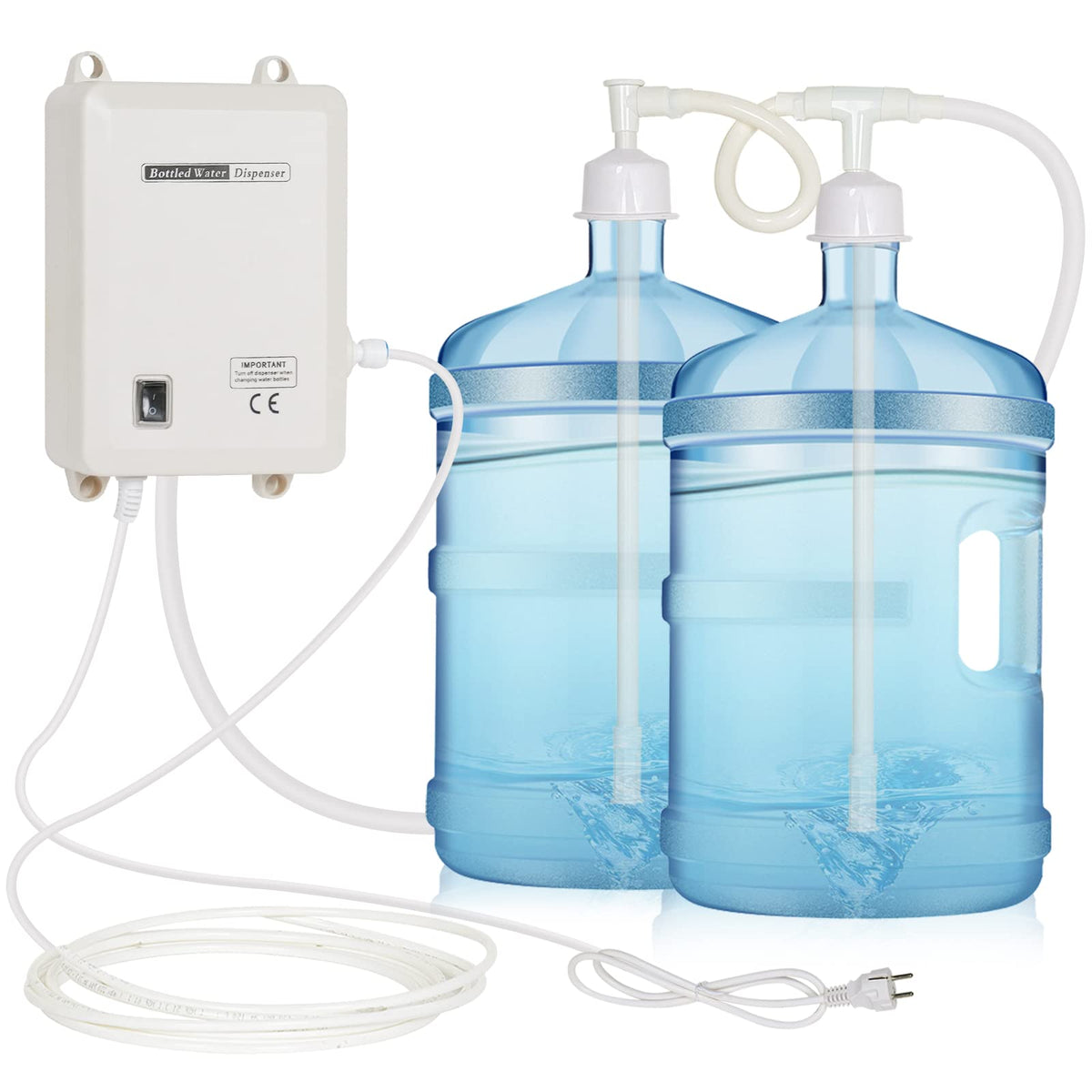 Bottled Drinking Water Pump System Double (Dual Inlet)