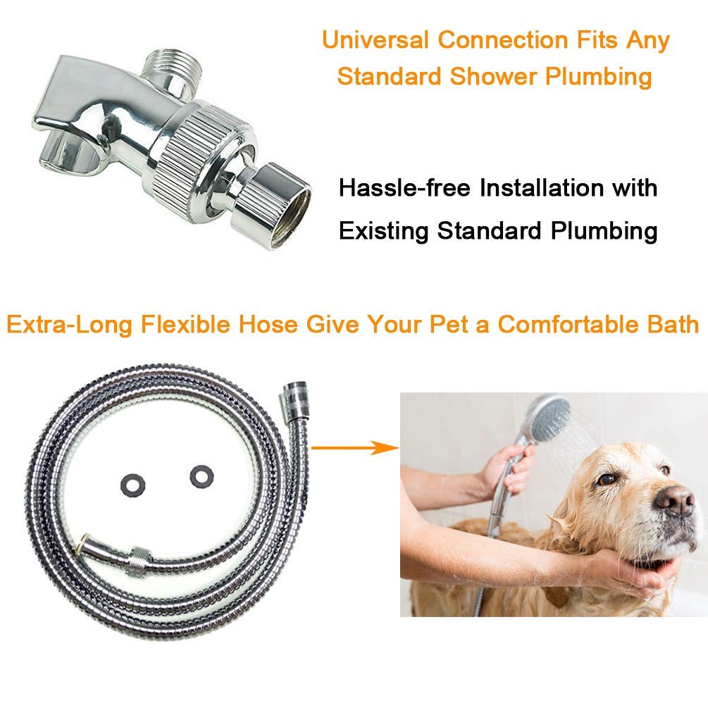 Handheld Shower Head with On