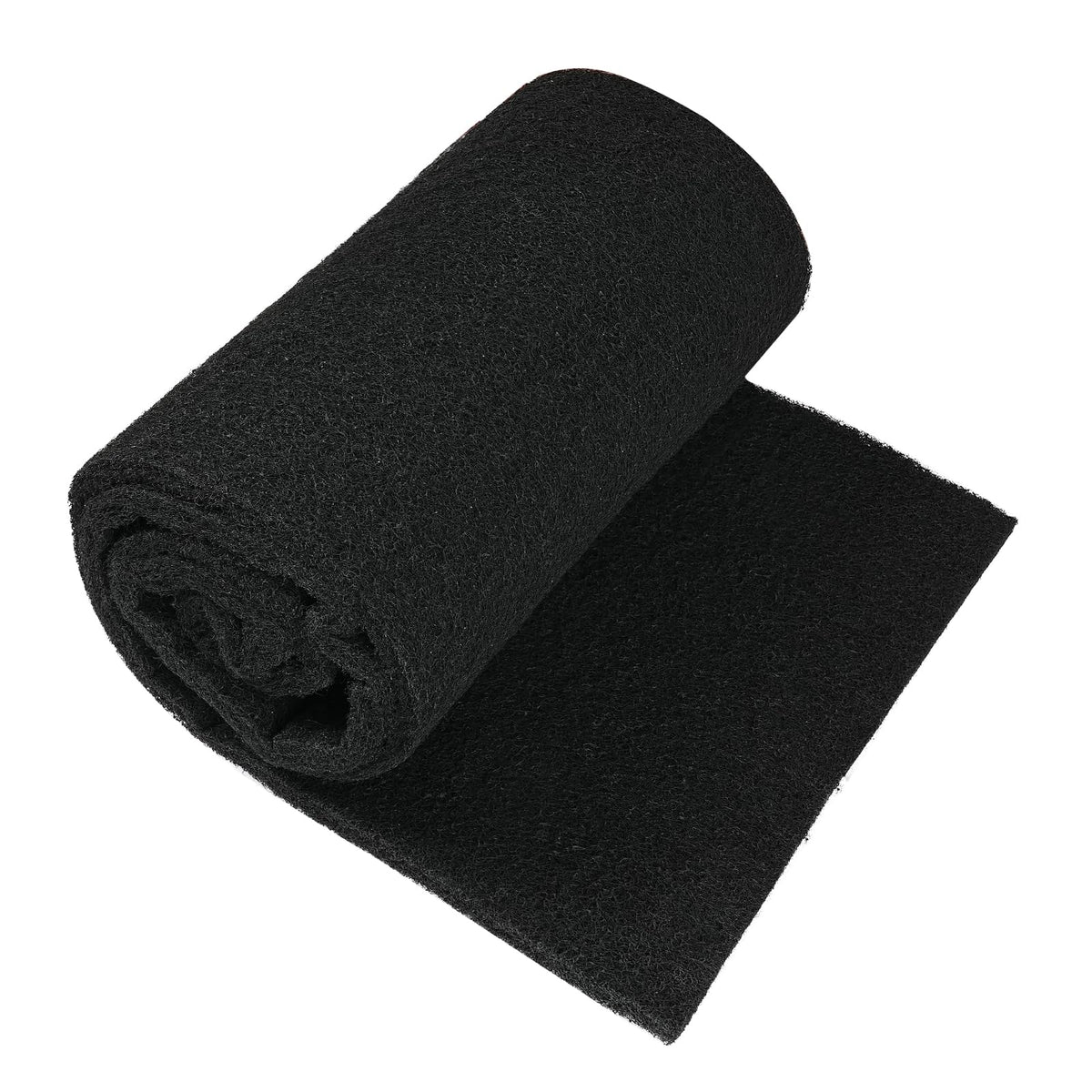 Aquarium Activated Carbon Filter Media Pad for Fish Tank Pond Canister Filter (10.5" x 72")