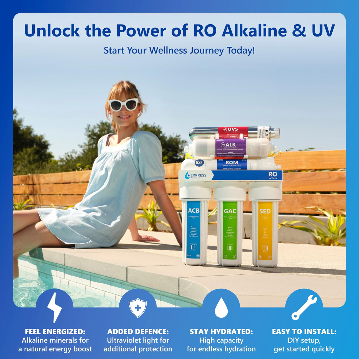 ROALKUV10M 11 (Chrome / 11 Stage, Alkaline + UV)